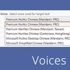 Free Chinese Text-Speech voice